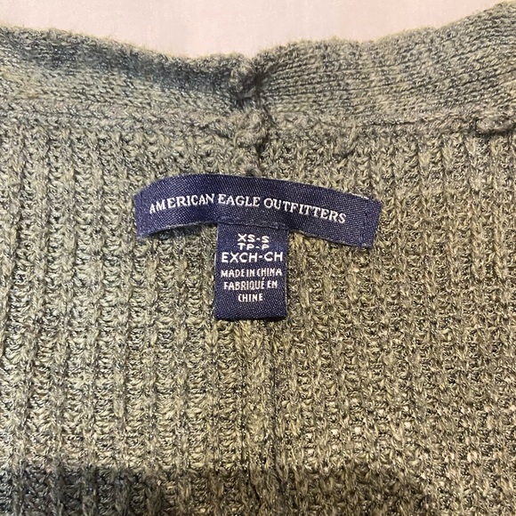 American Eagle Outfitters Green Cardigan - Picture 2 of 6